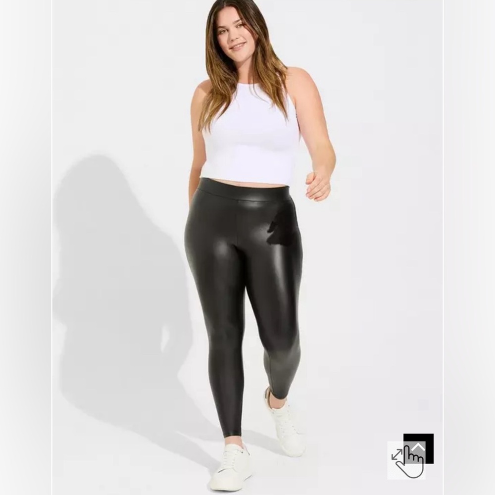 Torrid Faux Leather Leggings